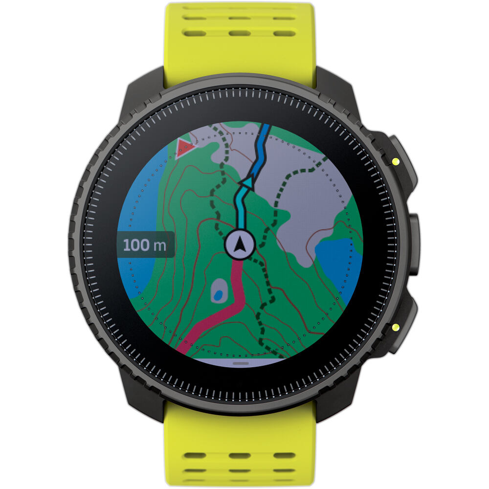 Suunto pulsómetros con gps SUUNTO VERTICAL BLACK LIME 03