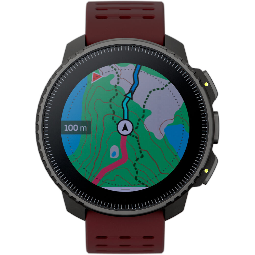 Suunto pulsómetros con gps SUUNTO VERTICAL BLACK RUBY 02