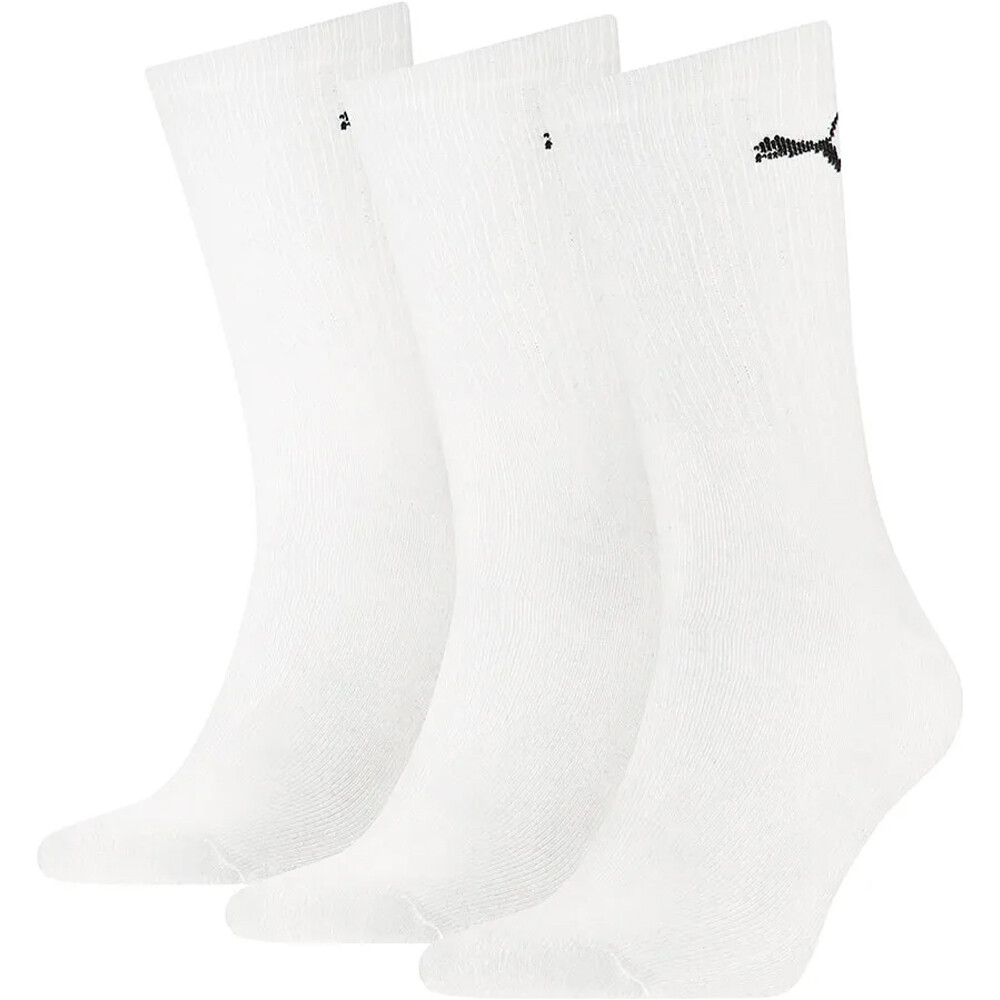 Puma calcetines deportivos CREW SOCK LIGHT 3P vista frontal