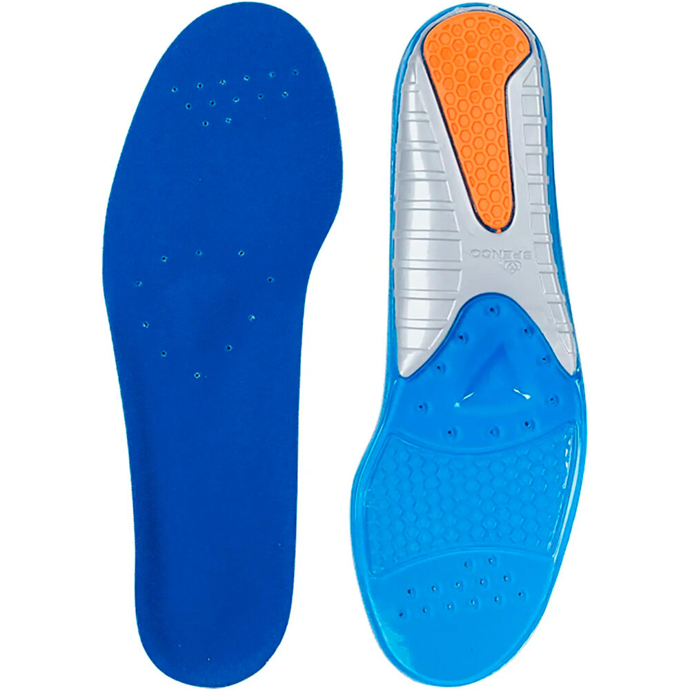 Confort gel insoles plantillas Azul (36-38)