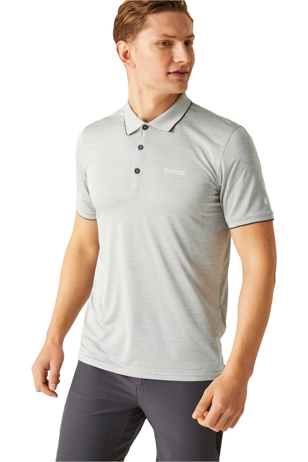 Remex ii camiseta montaña manga corta hombre Gris (L)
