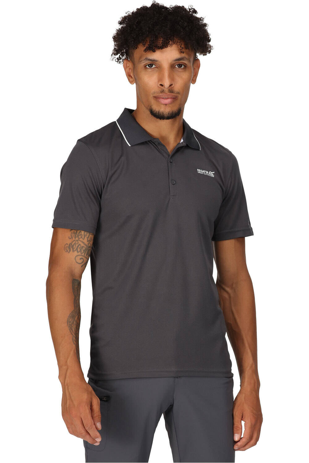 Maverik camiseta montaña manga corta hombre Gris (M)