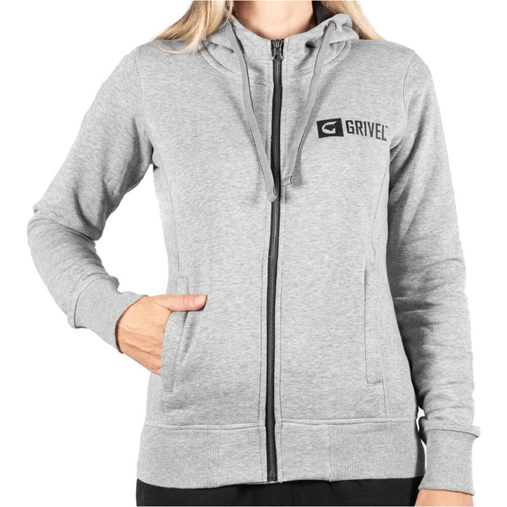 Grivel hoody logo Sudaderas Montaña Mujer