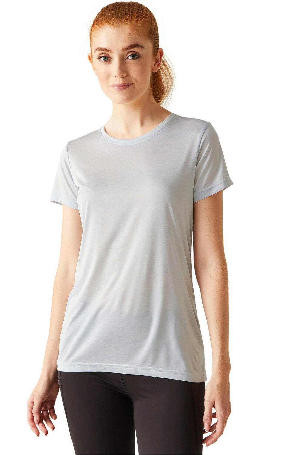 Fingal edition camiseta montaña manga corta mujer Gris (22)