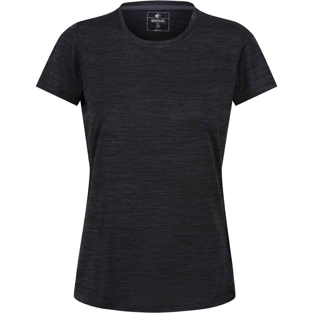 Fingal edition camiseta montaña manga corta mujer Negro (24)