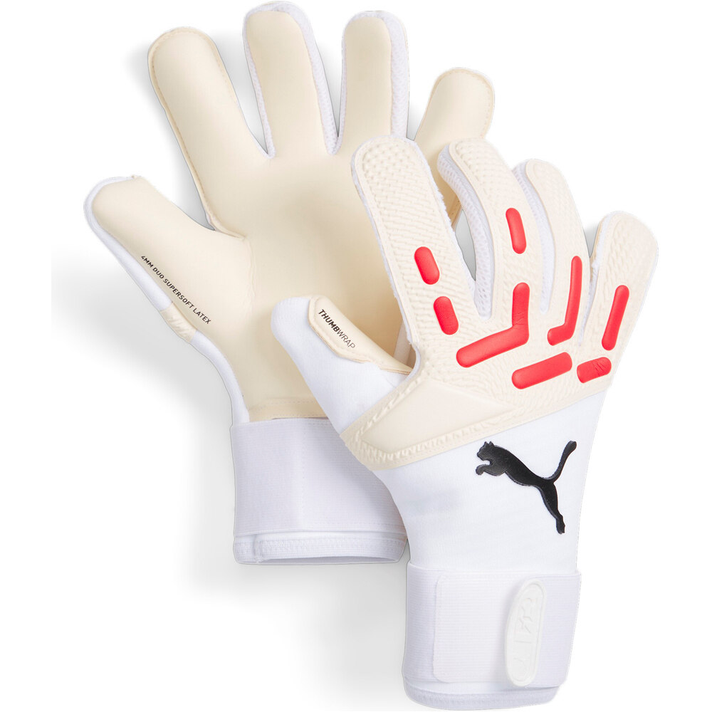 Future pro hybrid guantes portero Blanco (10)
