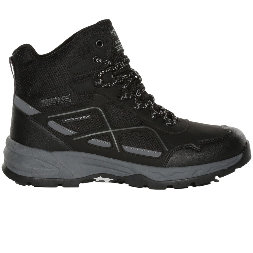 Vendeavour bota trekking hombre Negro (44)