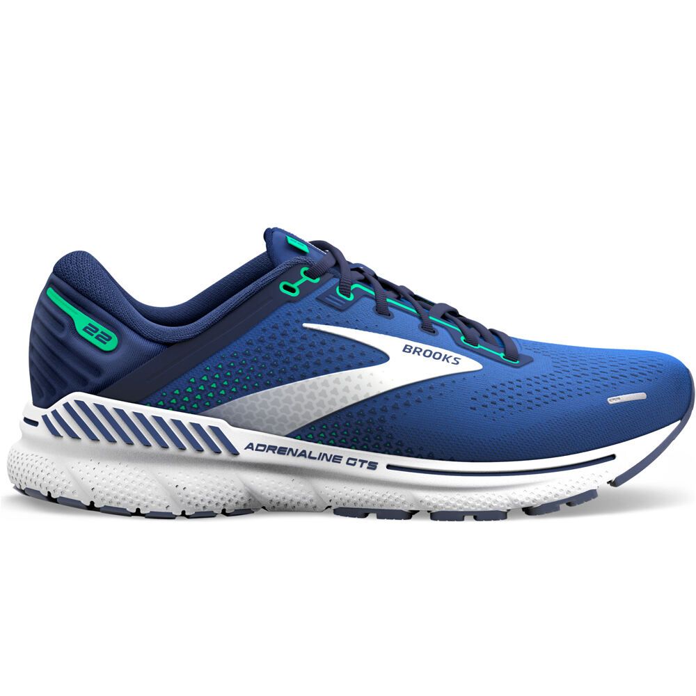 Brooks zapatilla running hombre Adrenaline GTS 22 lateral exterior