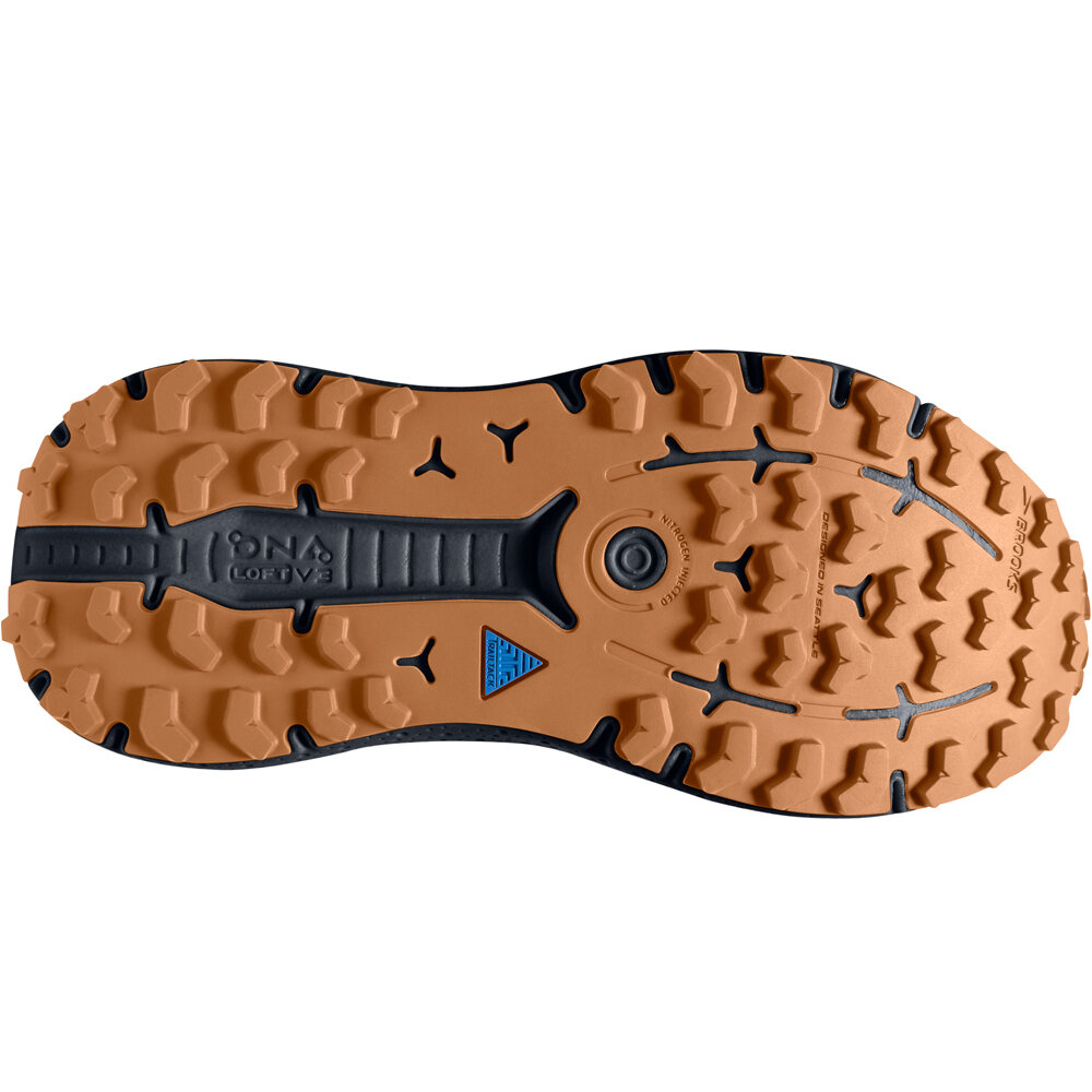 Brooks zapatillas trail hombre Caldera 6 vista superior