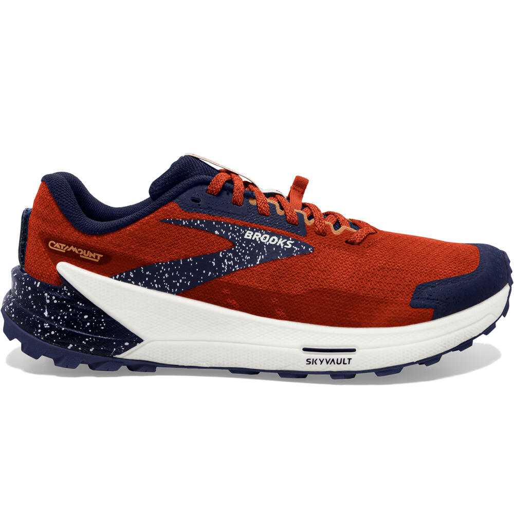 Brooks zapatillas trail hombre Catamount 2 lateral exterior