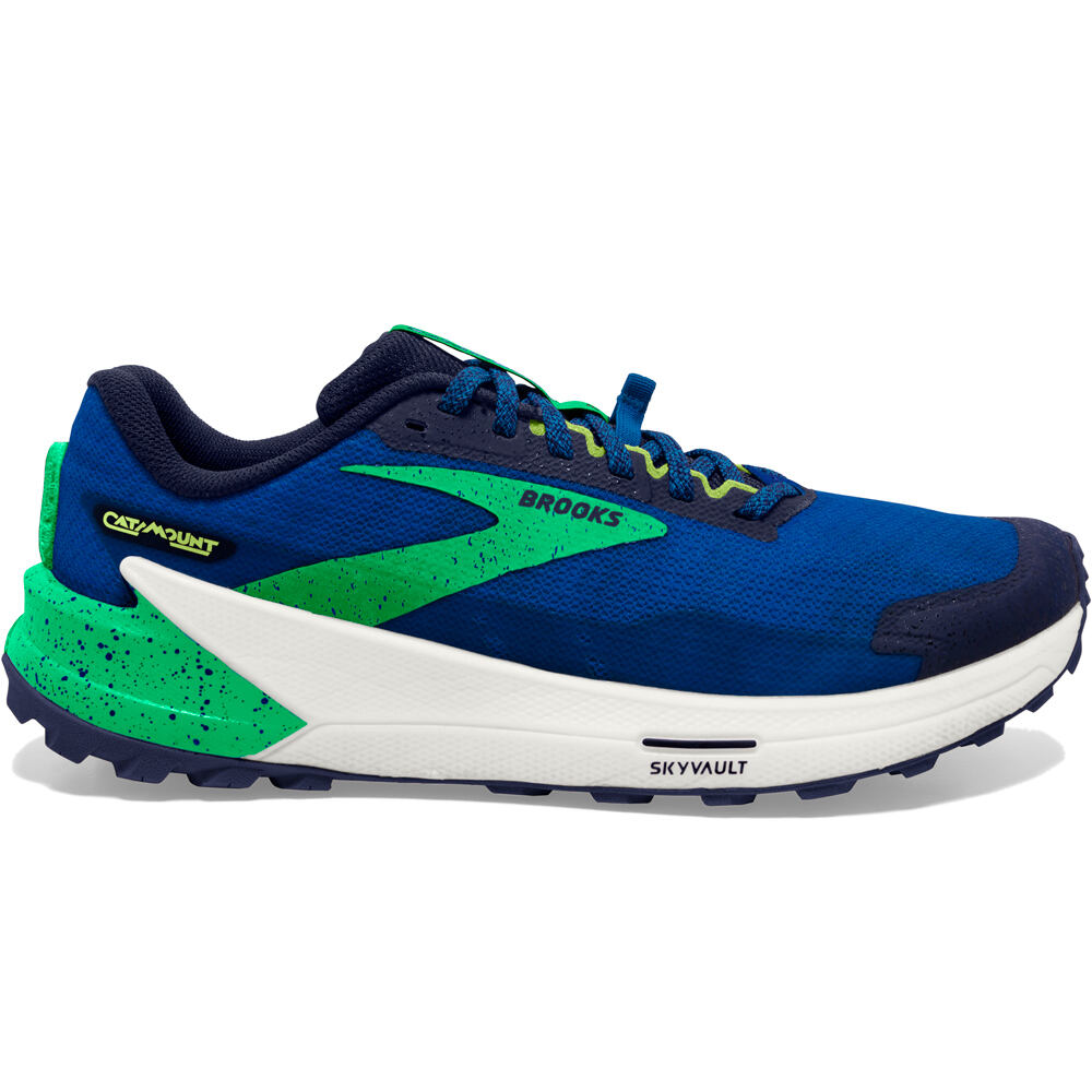 Brooks zapatillas trail hombre Catamount 2 lateral exterior