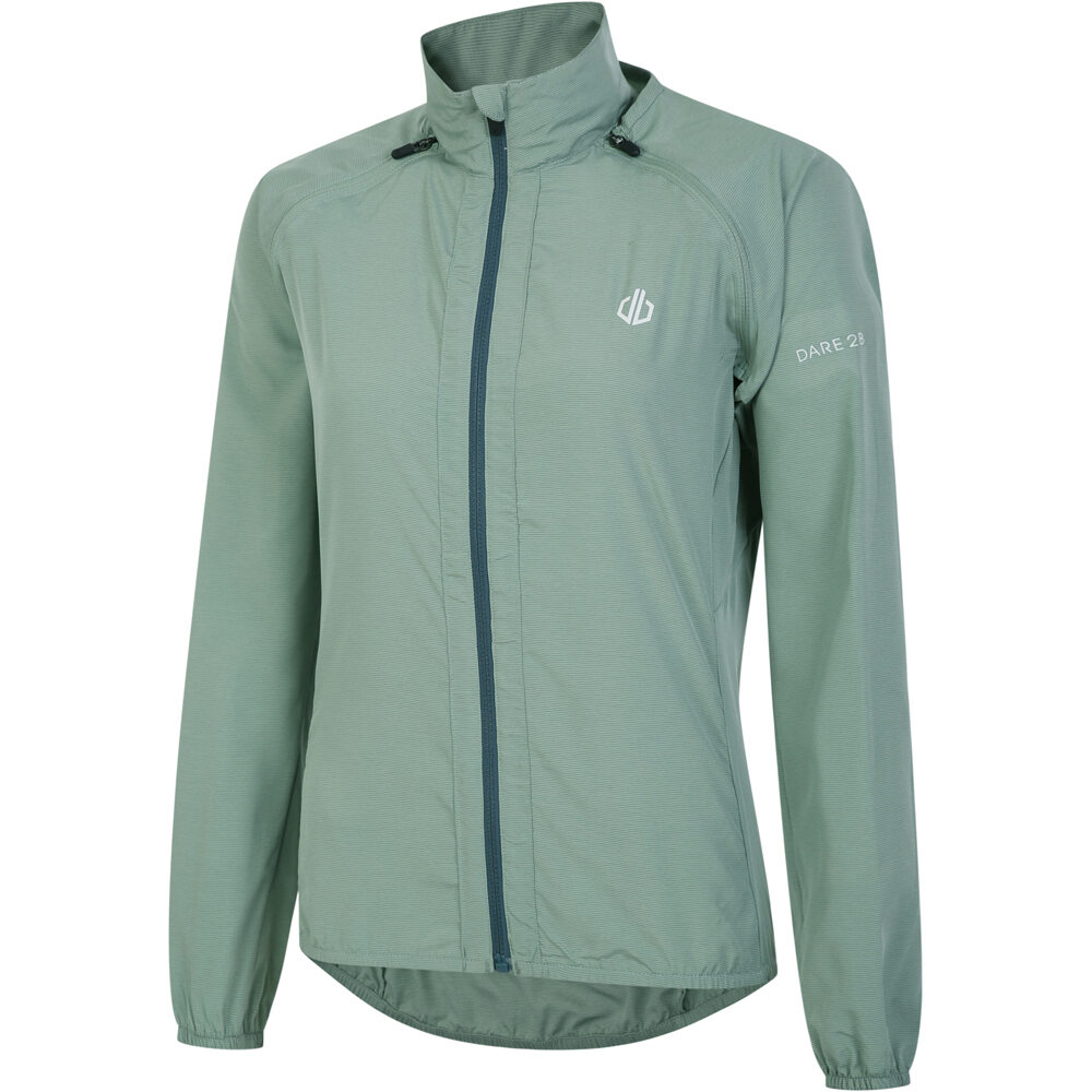 Dare2b cortavientos ciclismo mujer Rebound Windshell vista trasera