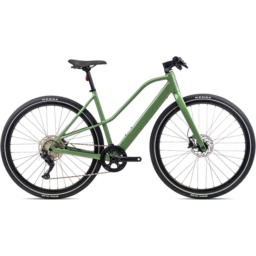 Orbea bicicleta paseo VIBE MID H30 2023 vista frontal