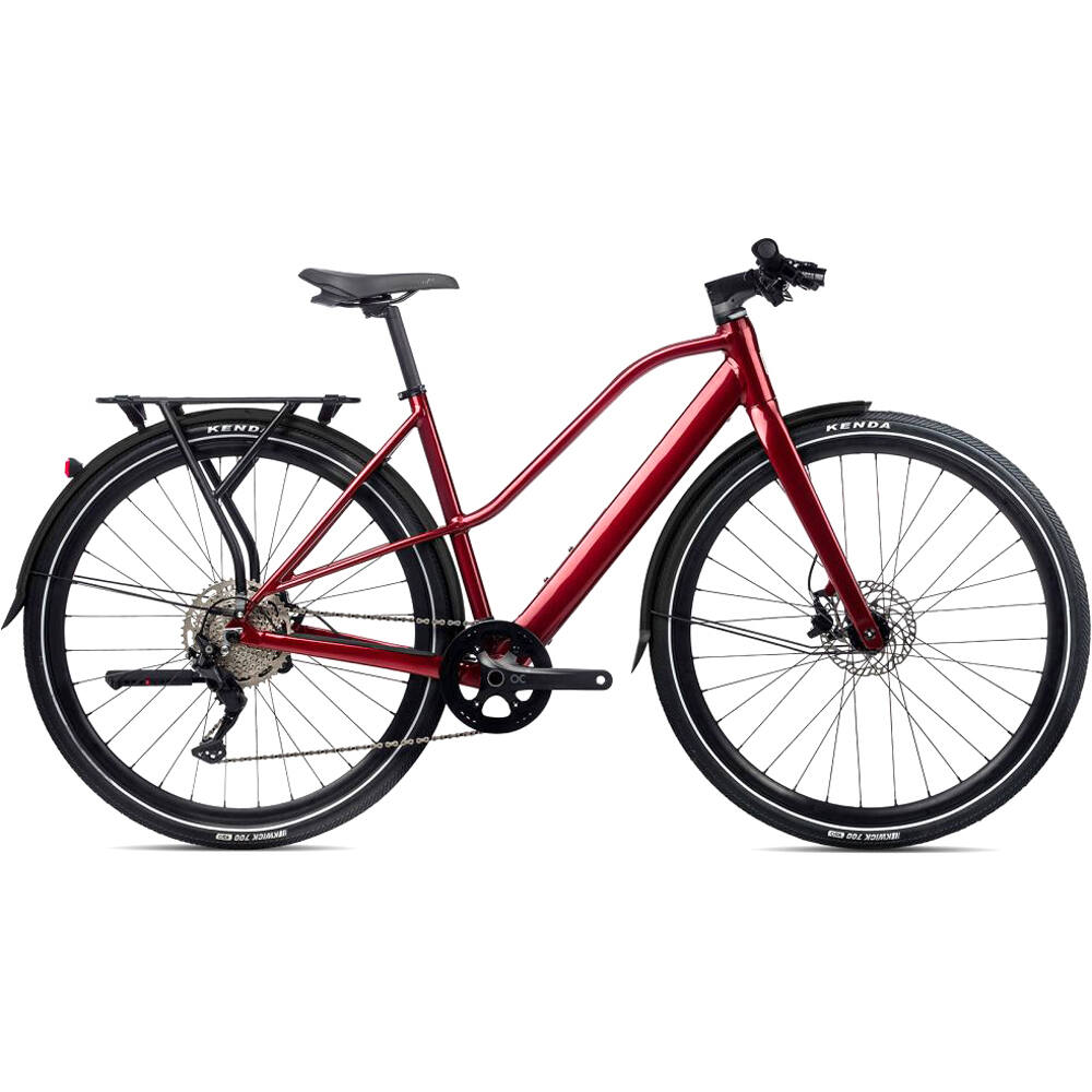 Orbea bicicleta paseo VIBE MID H30 EQ 2023 vista frontal