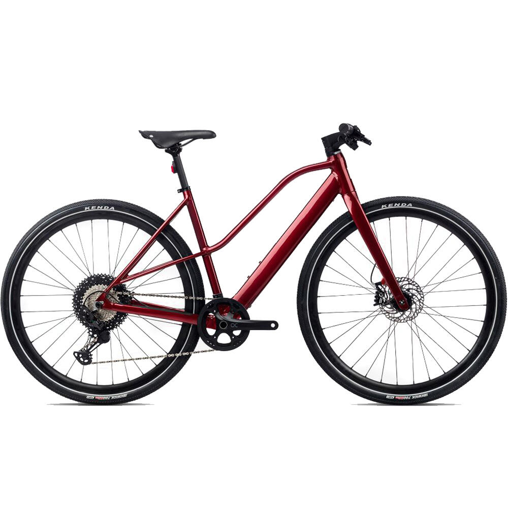 Orbea bicicleta paseo VIBE MID H10 2023 vista frontal