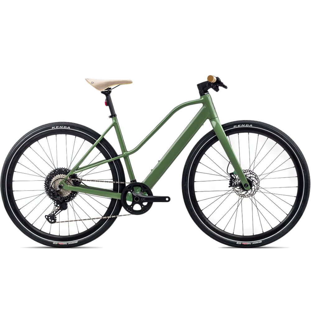 Orbea bicicleta paseo VIBE MID H10 2023 vista frontal