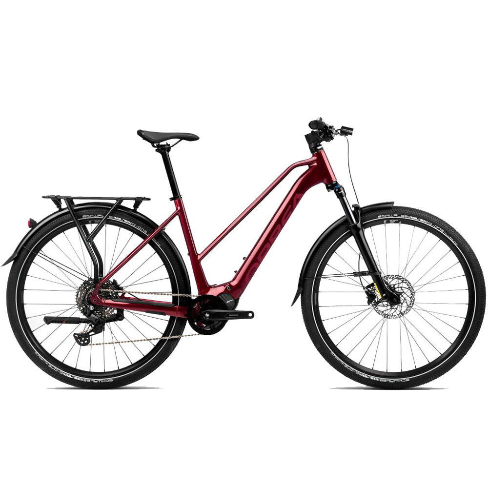 Orbea bicicleta paseo KEMEN MID 40 2023 vista frontal