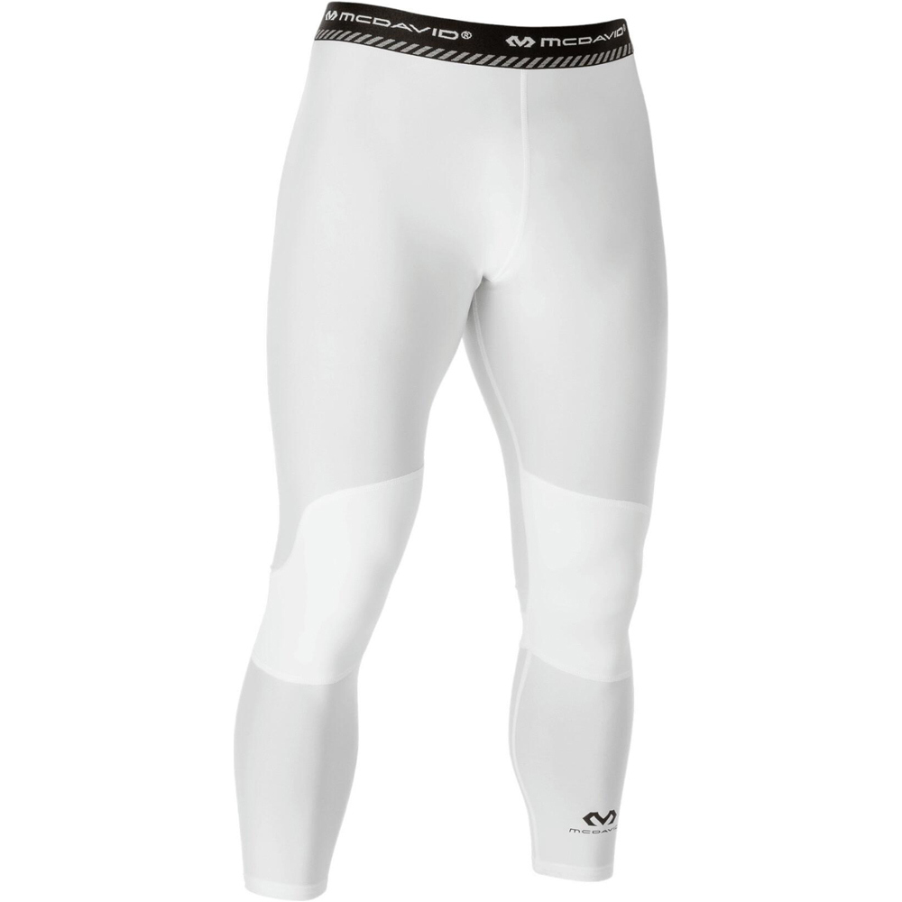 Mcdavid compression 3/4 tight with dual layer knee support pantalón futbol calentador