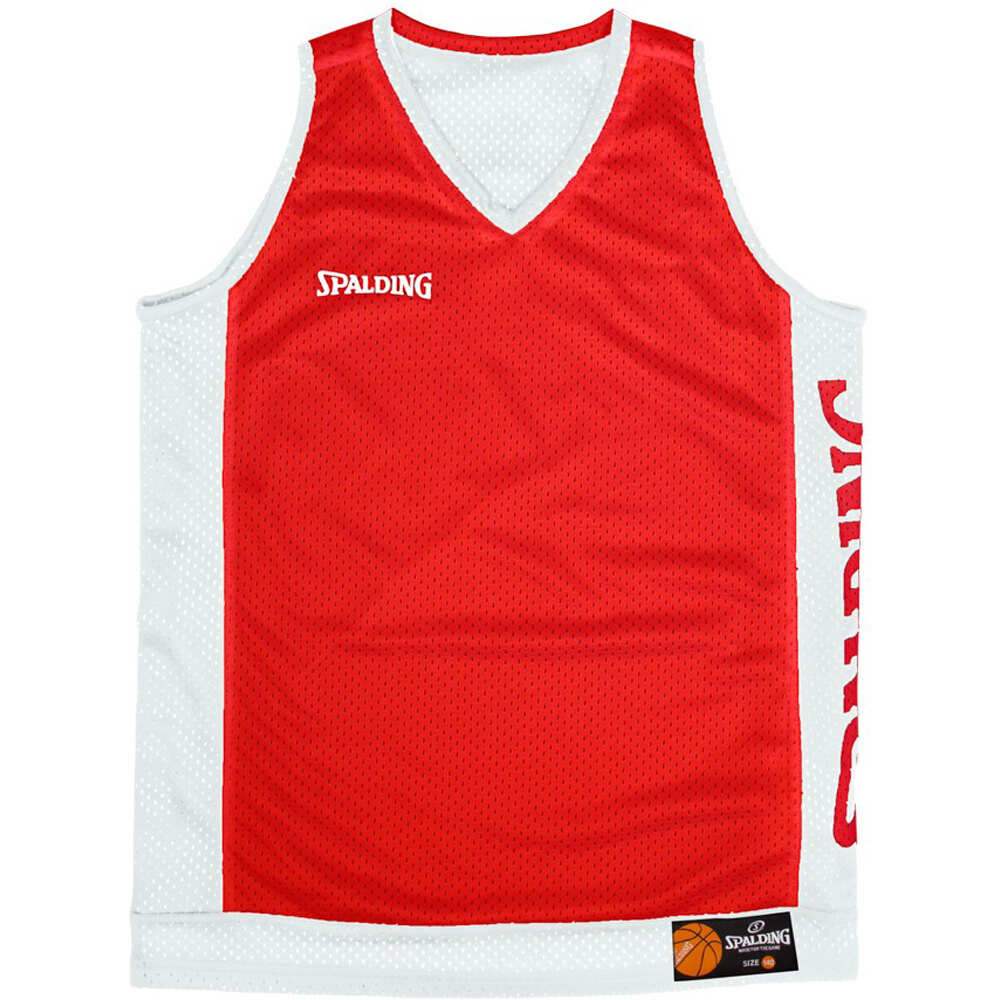 Spalding camiseta baloncesto Reversible Tank Top vista frontal