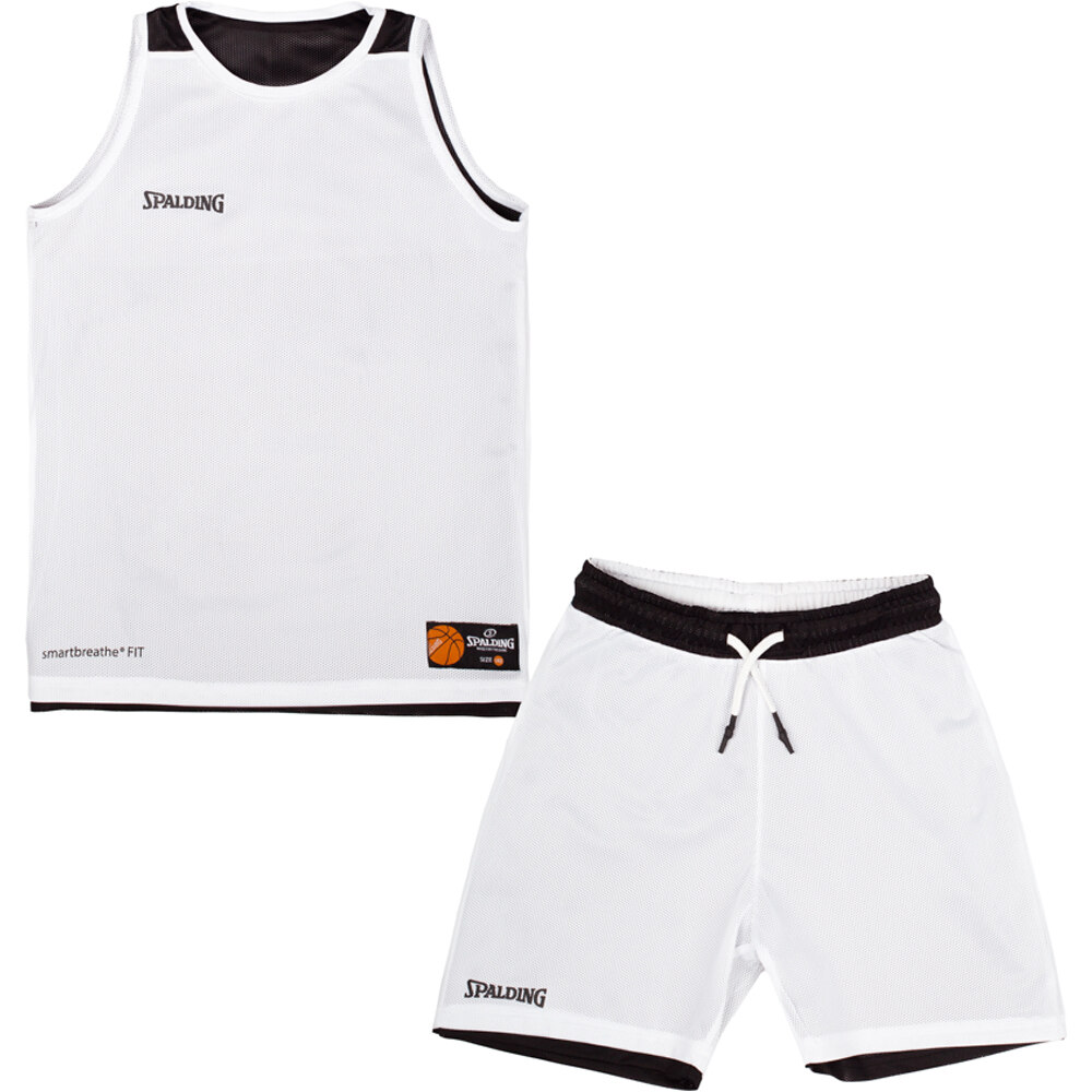 Spalding camiseta baloncesto niños Double Face Set vista trasera