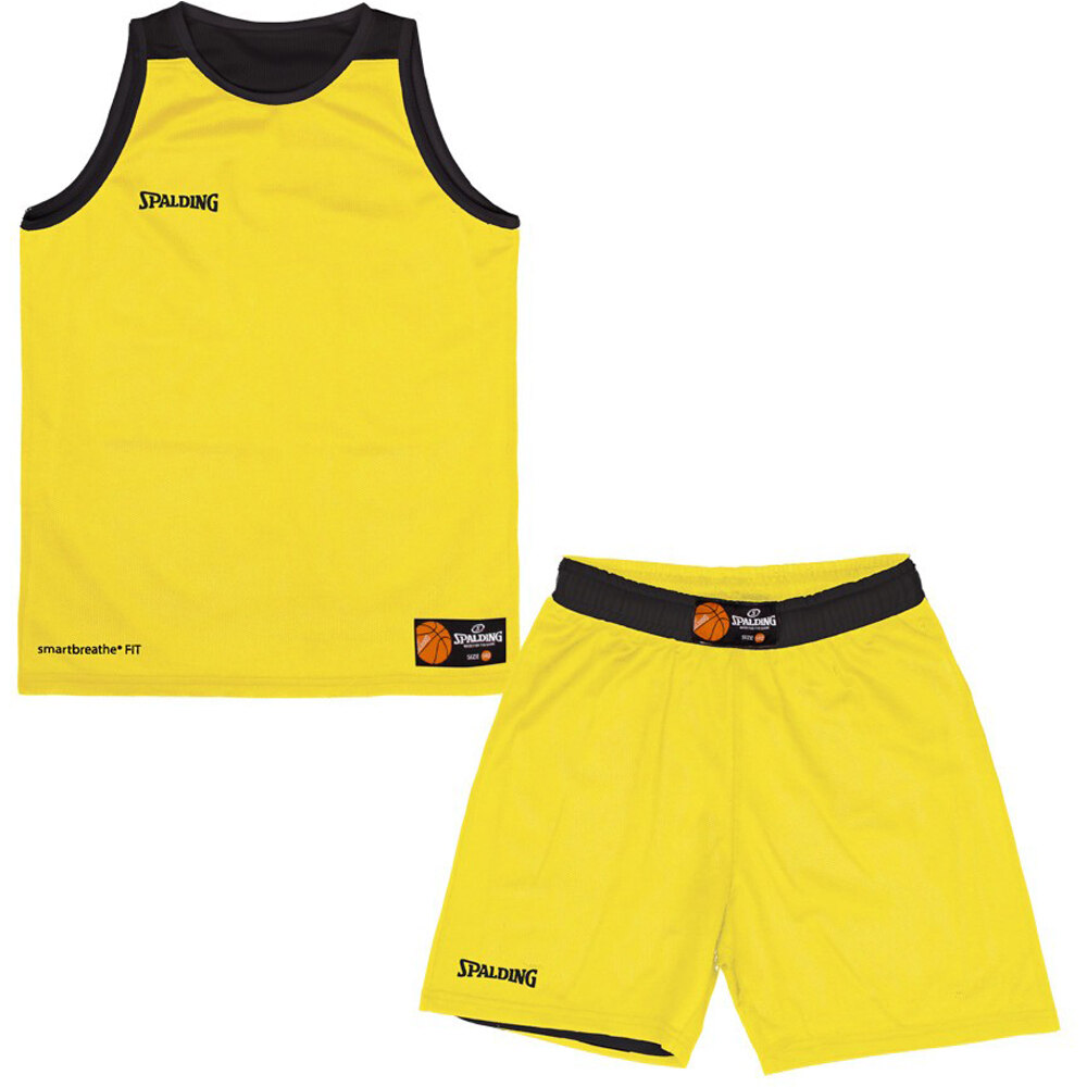 Spalding camiseta baloncesto niños Double Face Set vista frontal