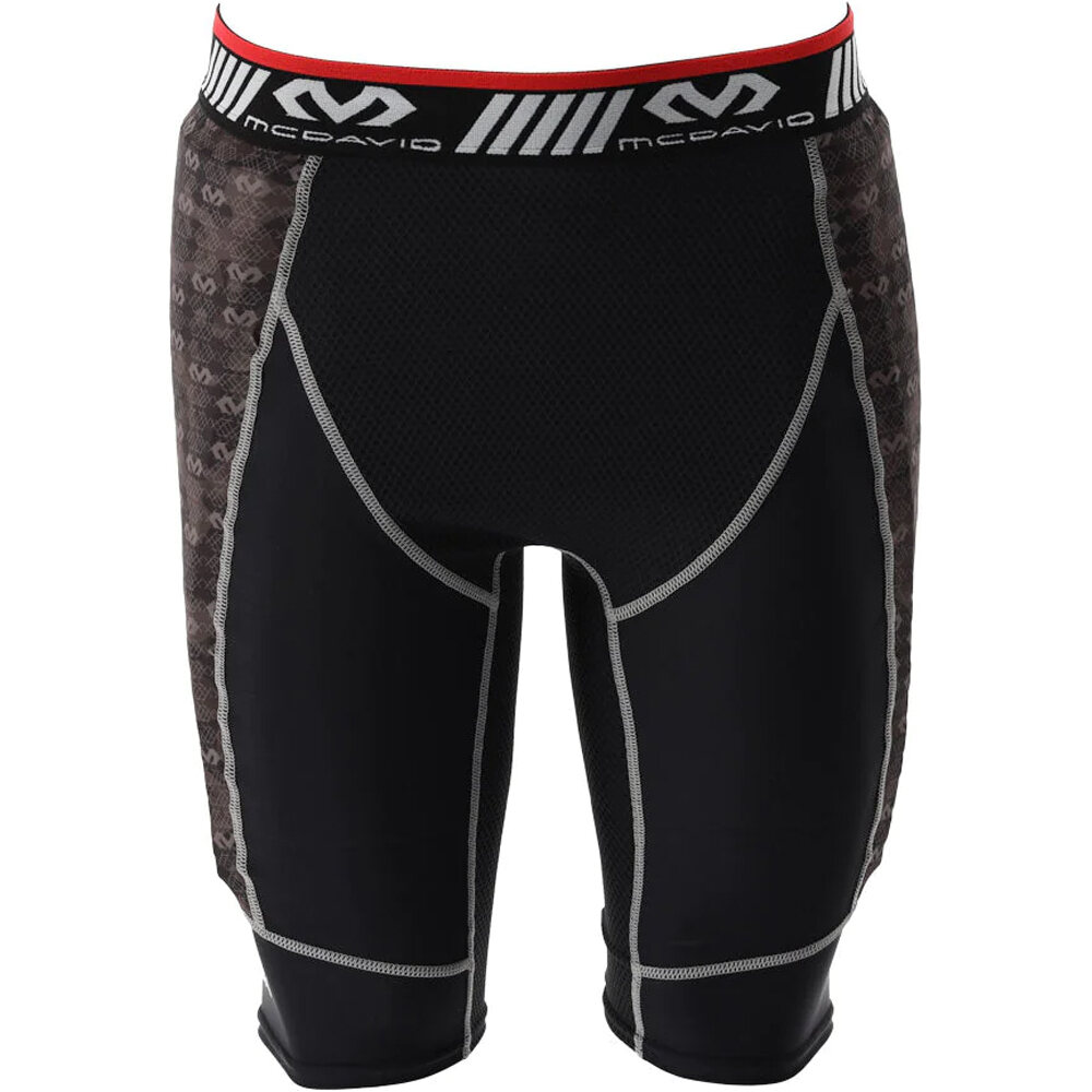 Hex goal keeper short guard 20 pantalón futbol calentador Negro (L)