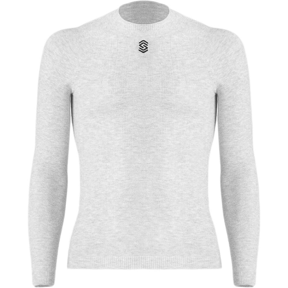 Silverskin camiseta térmica manga larga LONG SLEEVE ROUND NECK vista detalle