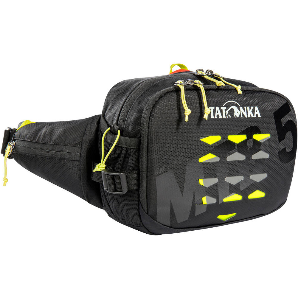 Bike hip bag mtb 5 riñoneras montaña Negro (UNICA)