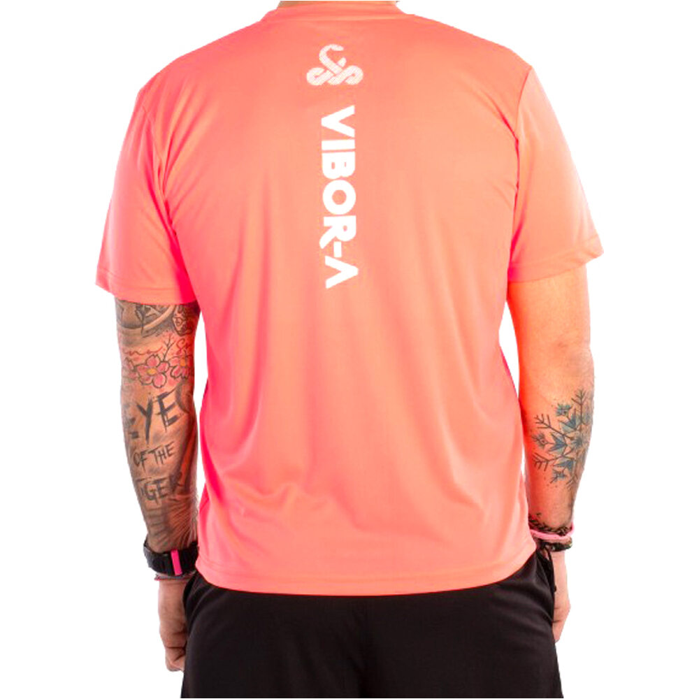 Vibora camiseta tenis manga corta hombre CAMISETA VIBOR-A KAIT ADULTO vista trasera