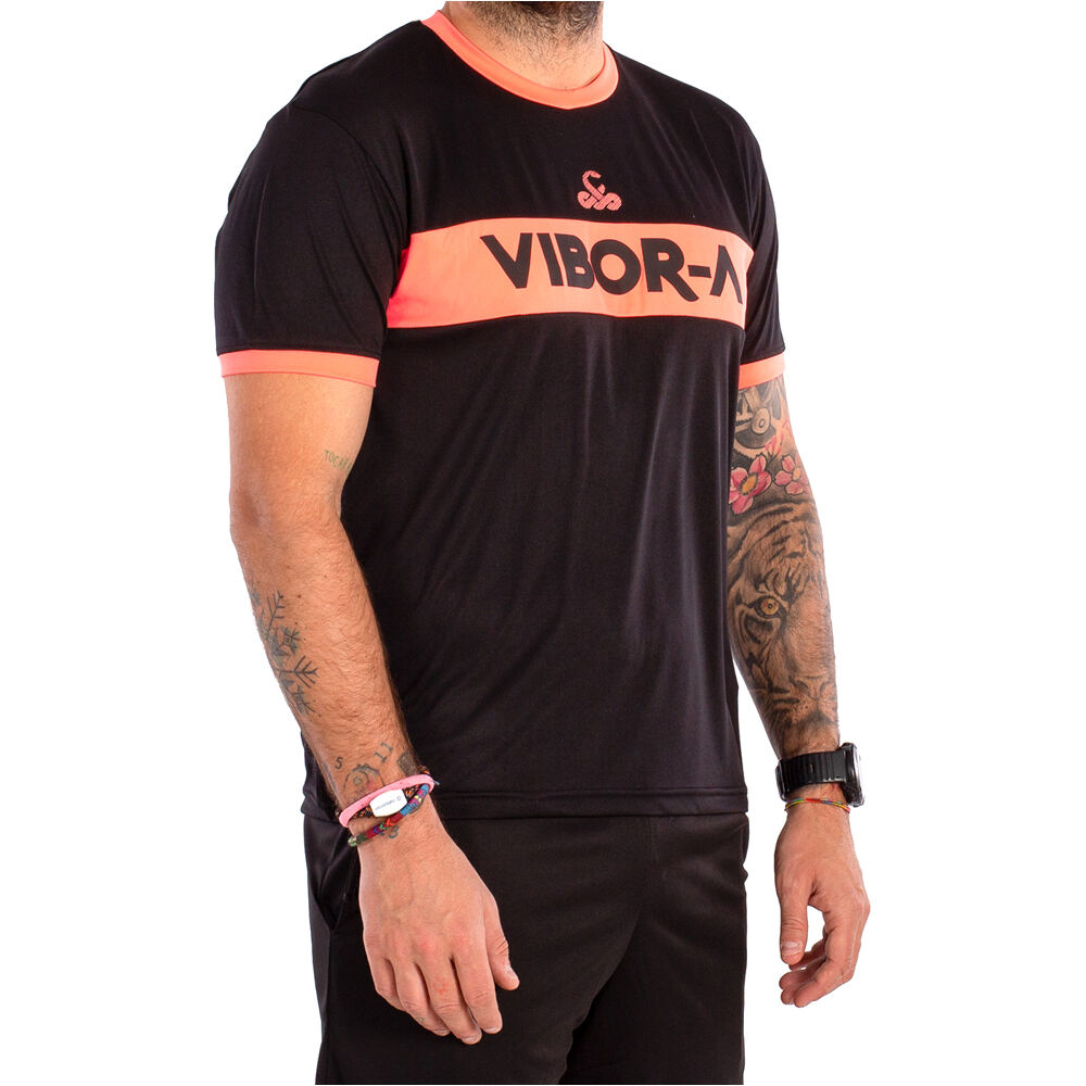 Vibora camiseta tenis manga corta hombre CAMISETA VIBOR-A POISON vista detalle