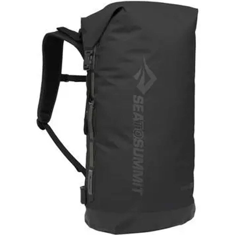 Mochila estanca big river 75l bolsa estanca Negro (UNICA)