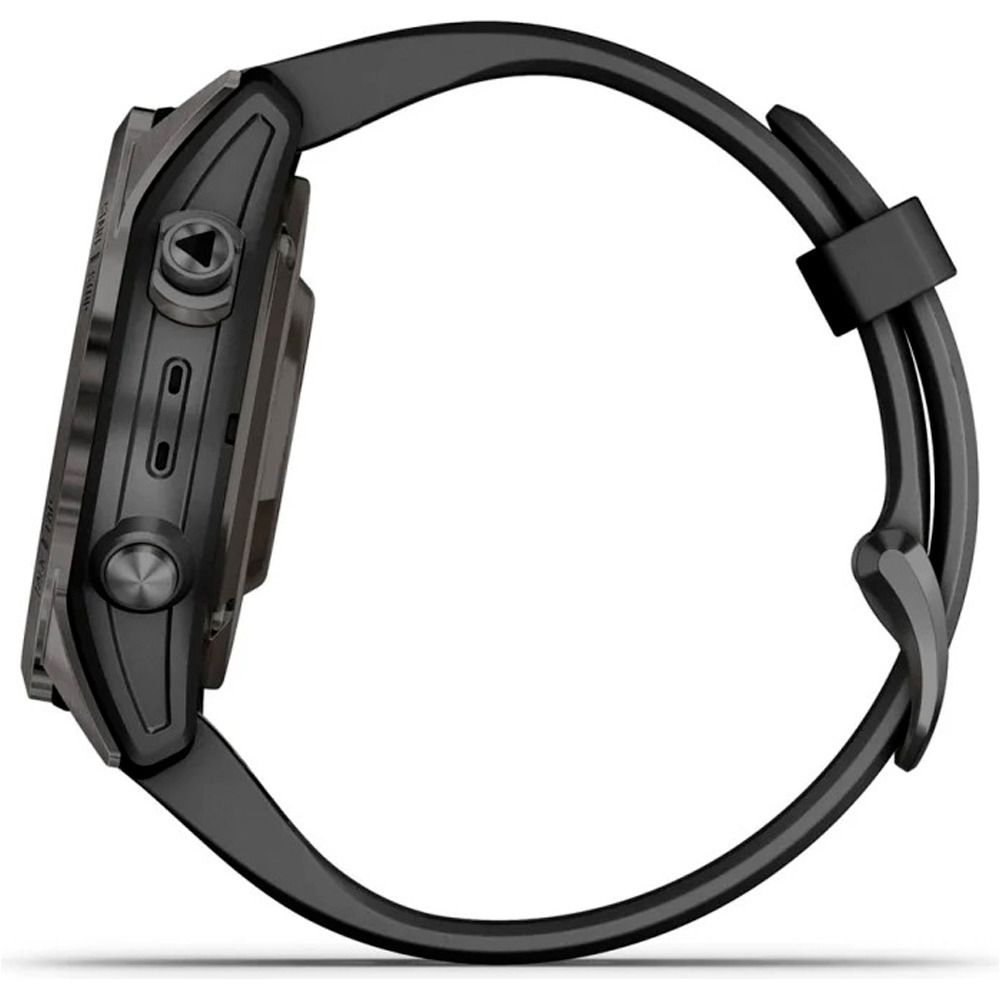 Garmin pulsómetros con gps EPIX PRO, 42mm, Saph, CrbnGry DLC Ti, Bl 10