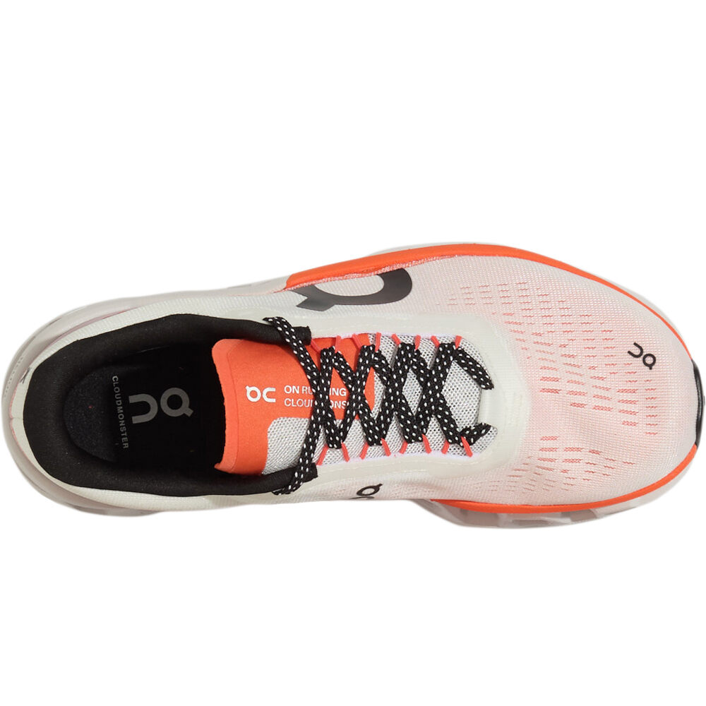 On zapatilla running mujer CLOUDMONSTER 2 W vista superior