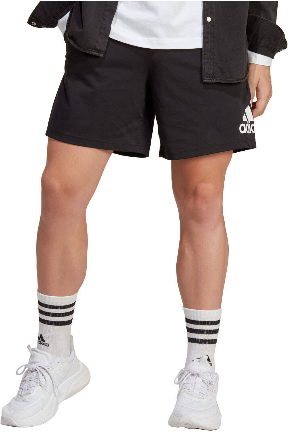 Essentials logo bermudas hombre Negro (L)