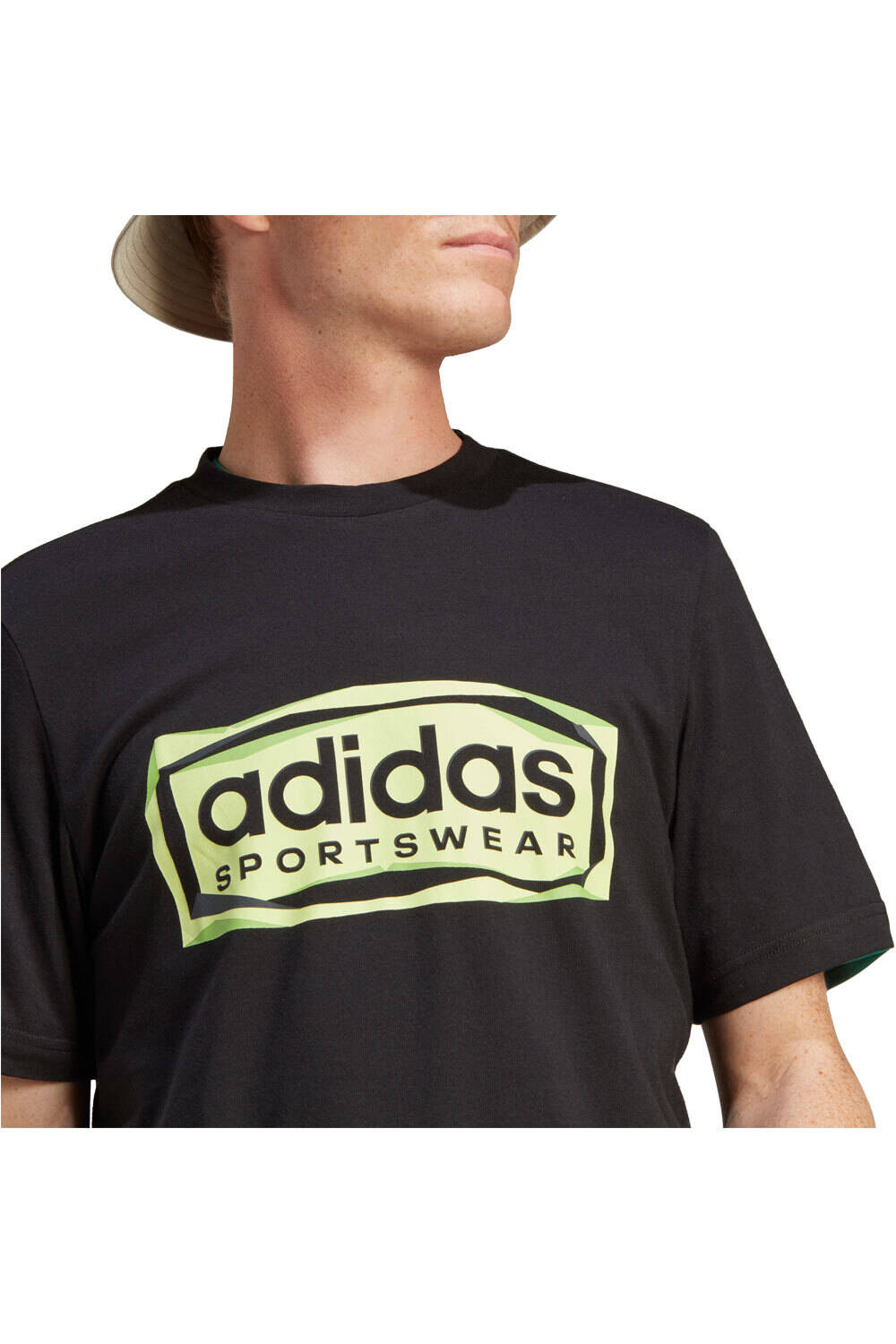 adidas camiseta manga corta hombre M FLD SPW LOGO vista detalle