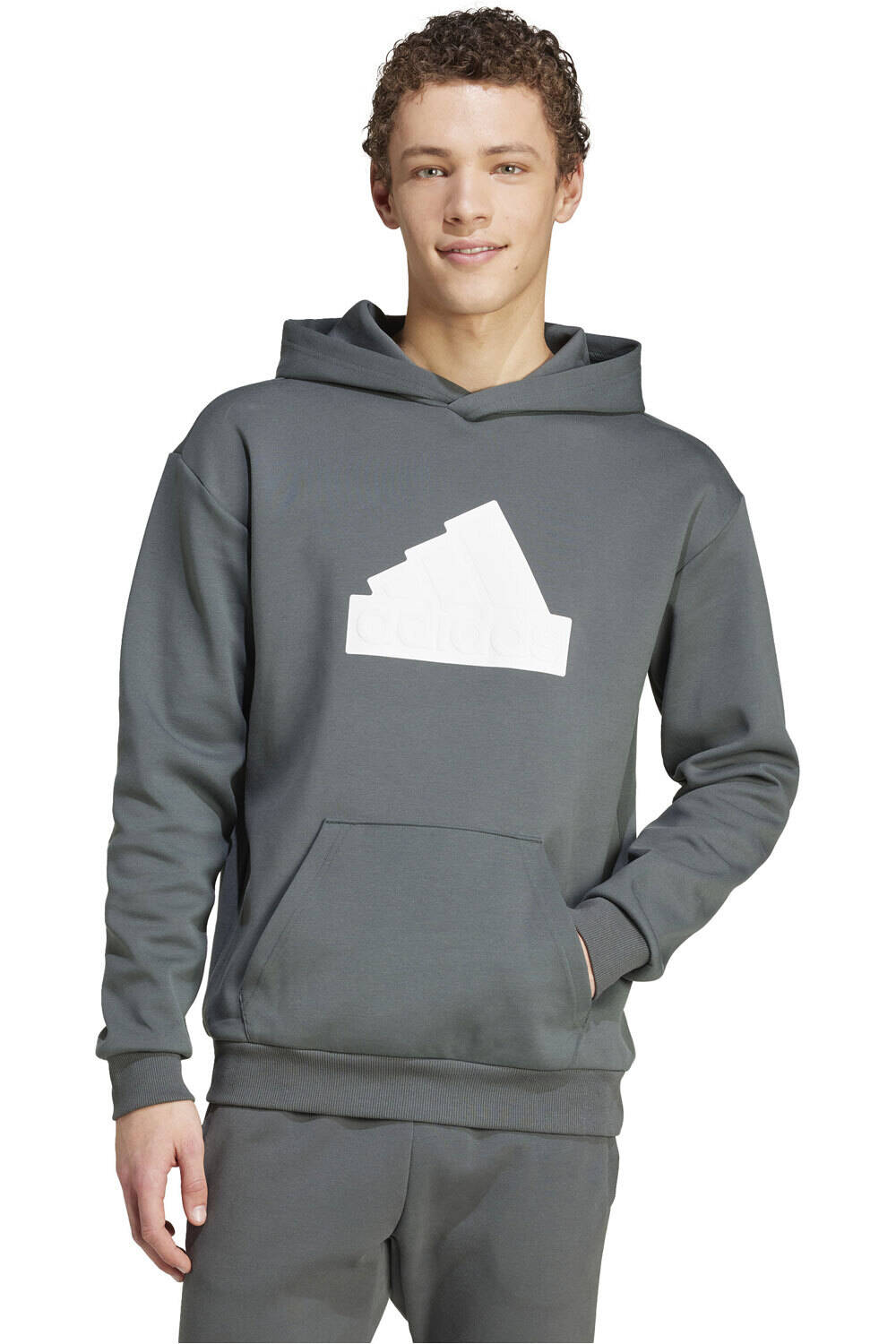 Future icons badge of sports sudadera hombre Verde (XL)