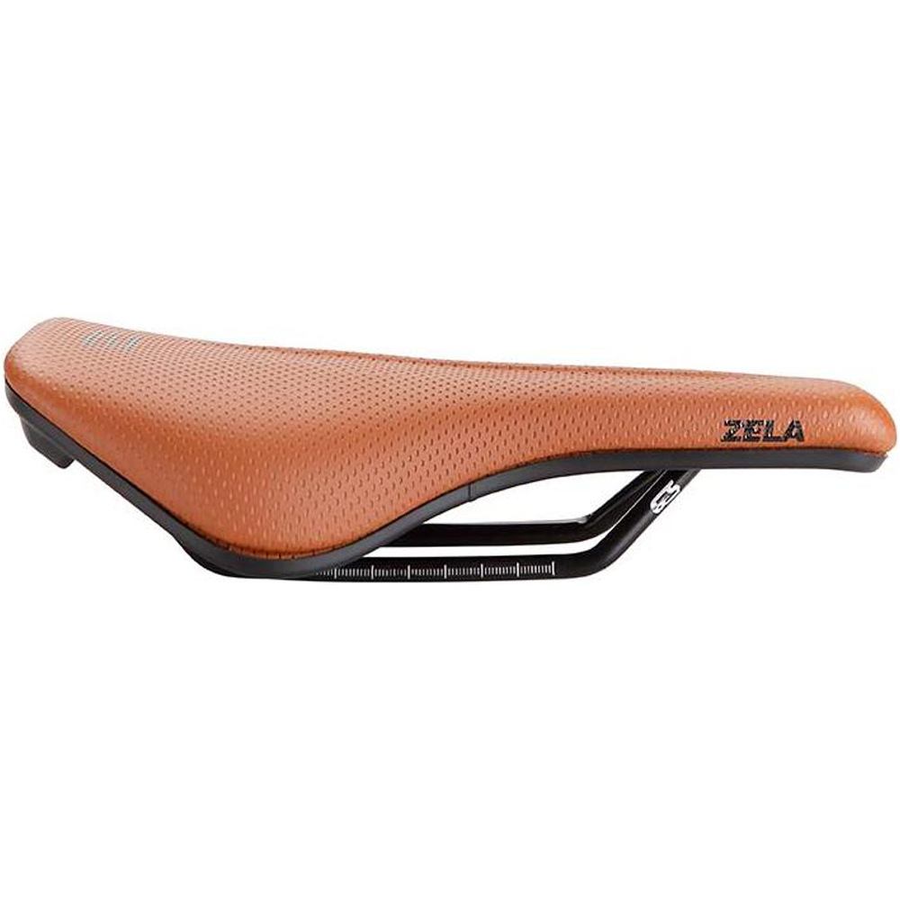 Zela 245x143 mm sillín bicicleta Marron (UNICA)