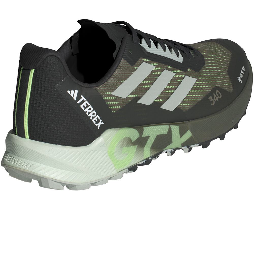 adidas zapatillas trail hombre TERREX AGRAVIC FLOW 2 GTX vista trasera