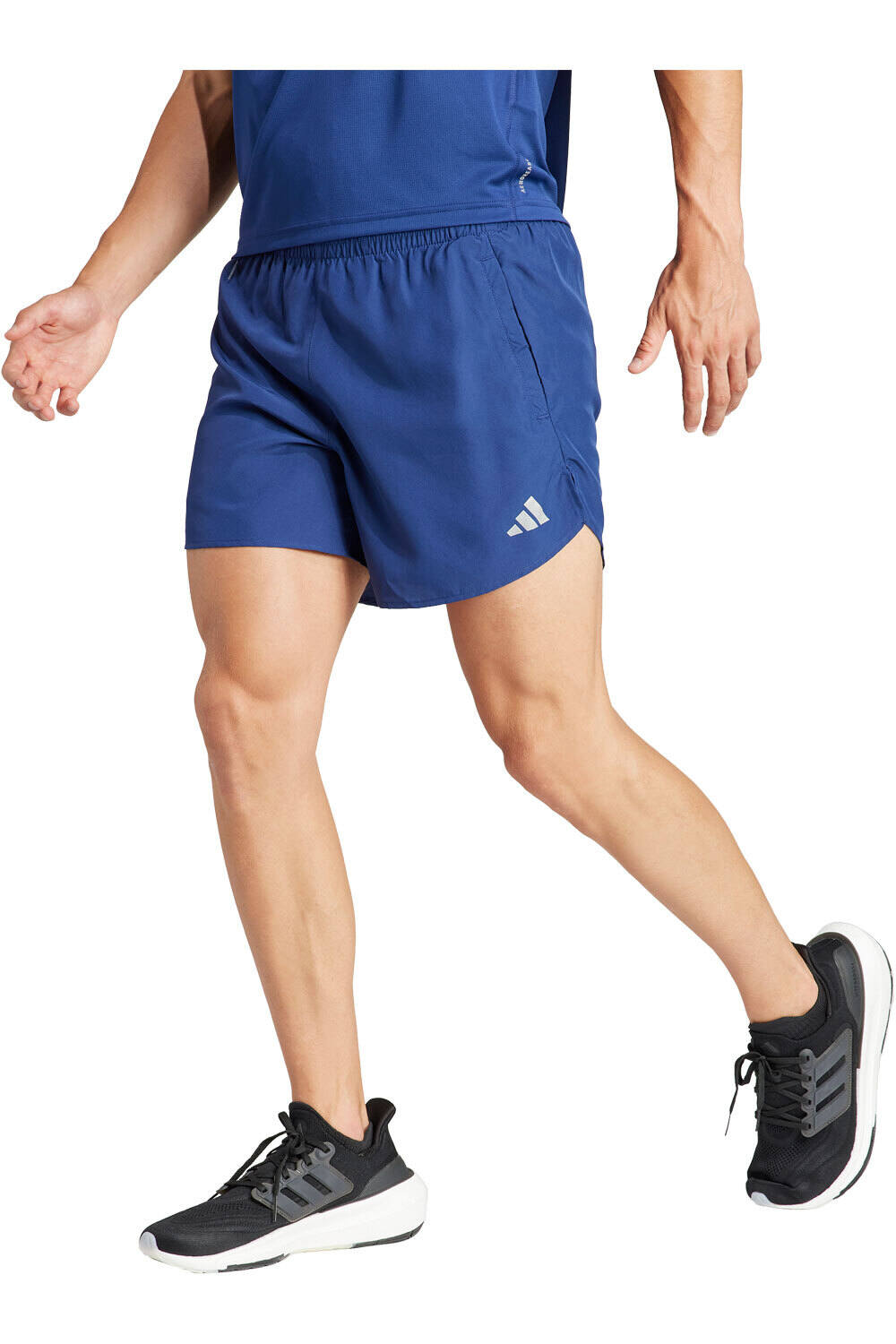 adidas pantaloneta técnica hombre RUN IT SHORT 5 vista frontal