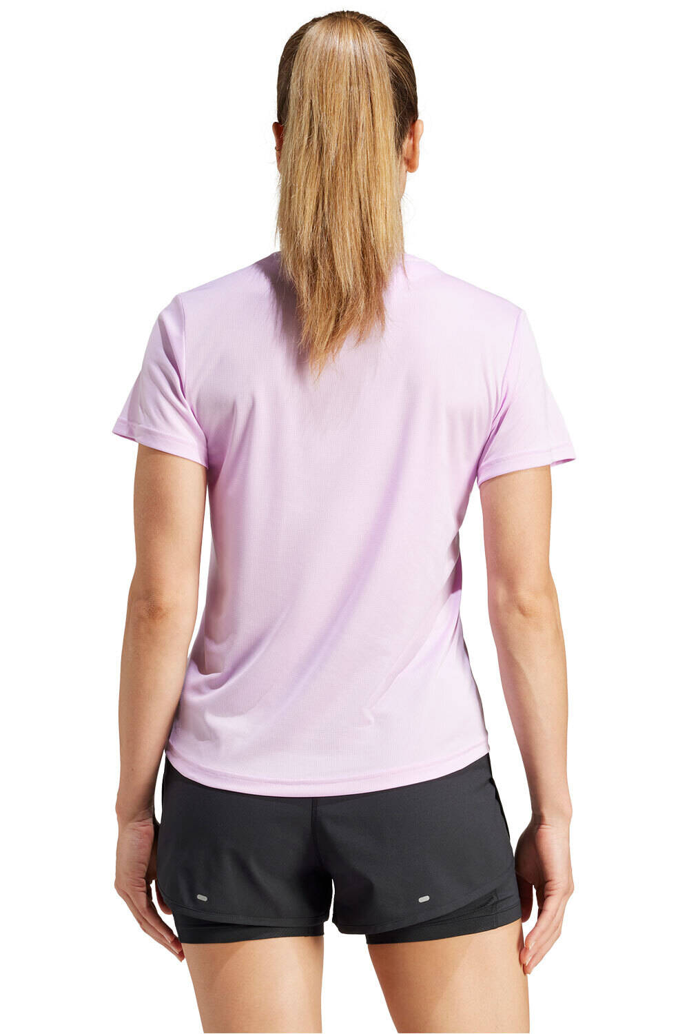 adidas camiseta entrenamiento manga corta mujer RUN IT TEE vista trasera