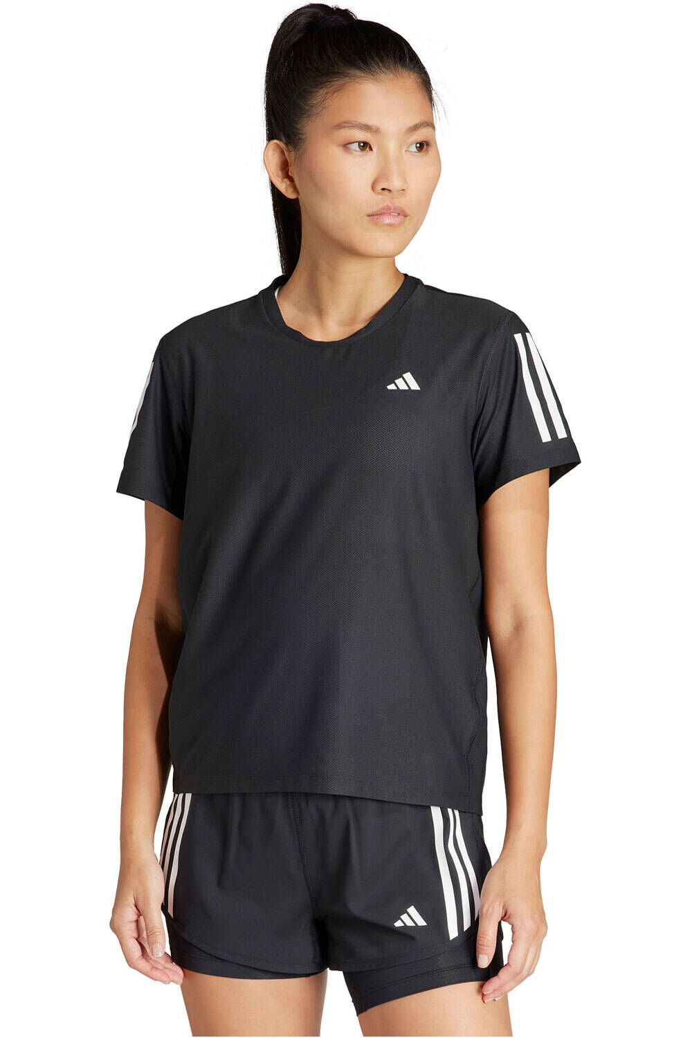 Adidas own the raun camiseta entrenamiento manga corta mujer