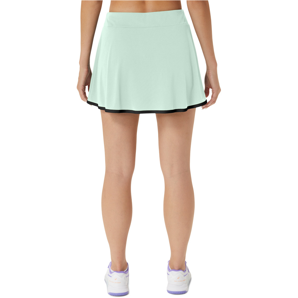 Asics falda tenis WOMEN COURT SKORT vista trasera