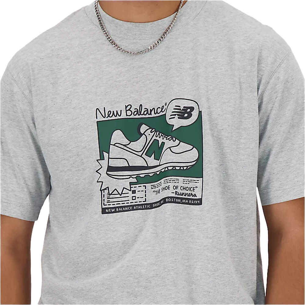New Balance camiseta manga corta hombre New Balance Ad Relaxed Tee 03