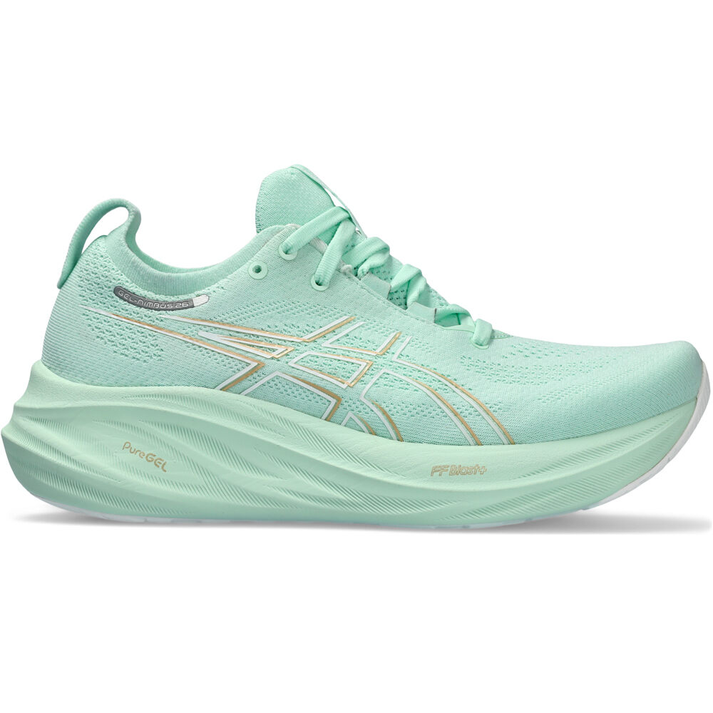 Asics zapatilla running mujer GEL-NIMBUS 26 lateral exterior