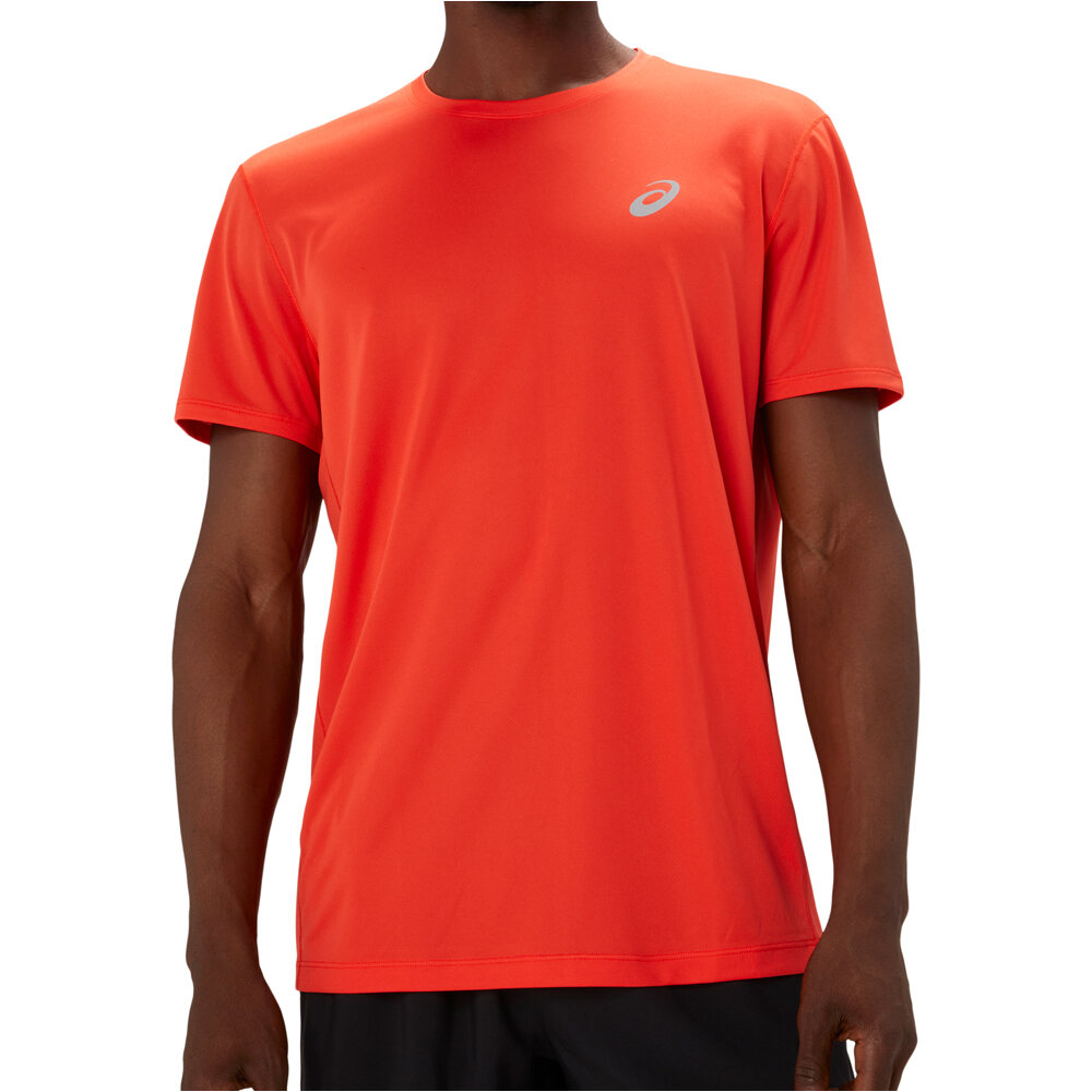 Asics camiseta técnica manga corta hombre CORE SS TOP vista frontal