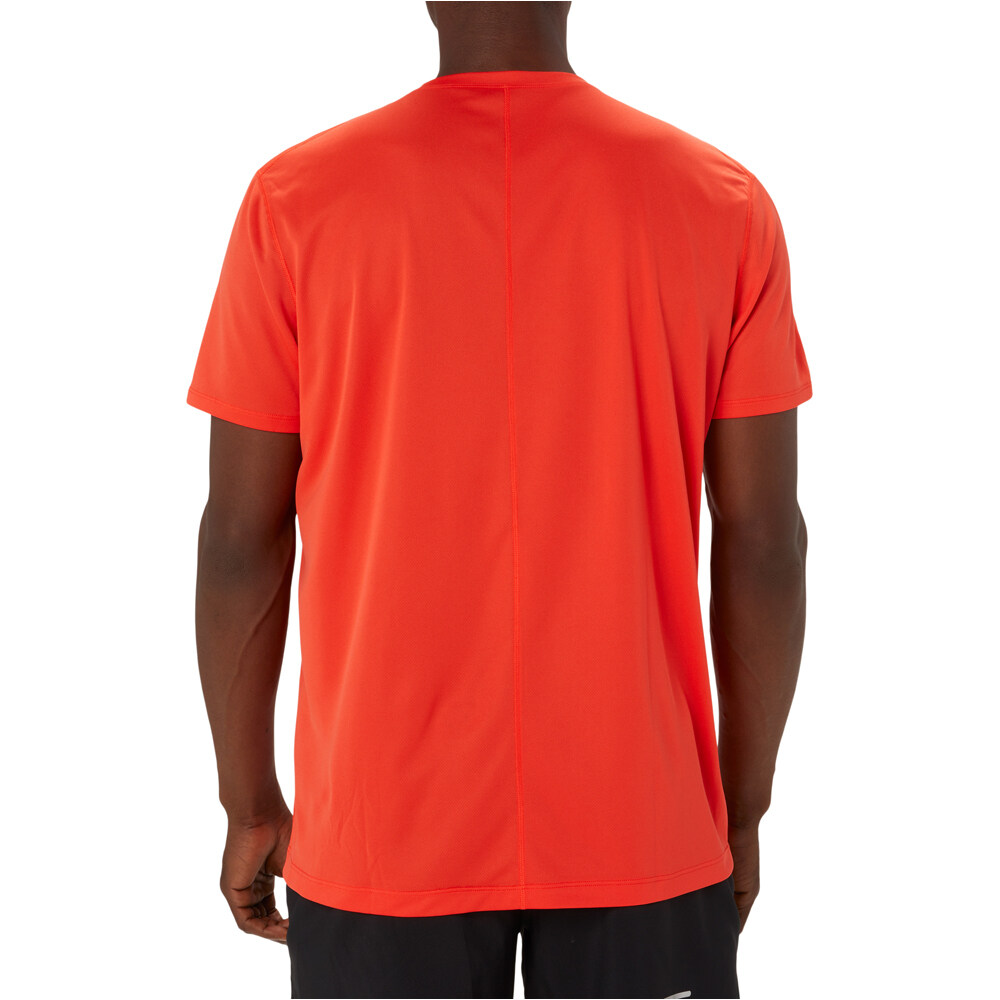 Asics camiseta técnica manga corta hombre CORE SS TOP vista trasera