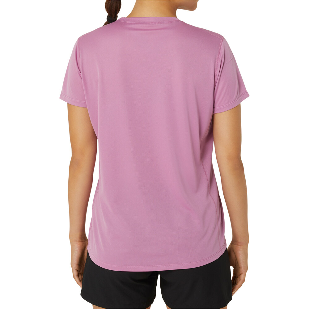 Asics camiseta entrenamiento manga corta mujer CORE SS TOP vista trasera