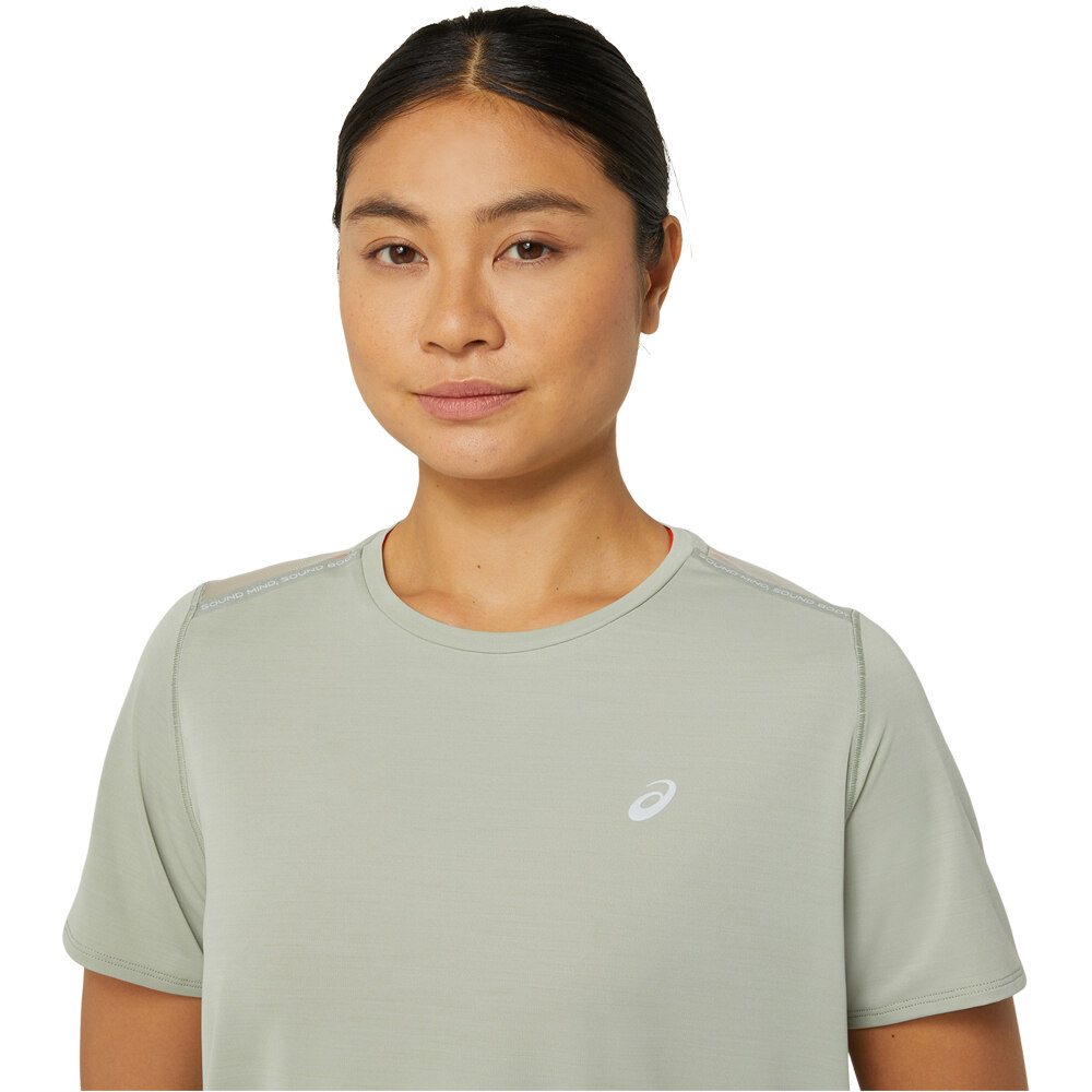 Asics camiseta entrenamiento manga corta mujer ROAD SS TOP 03