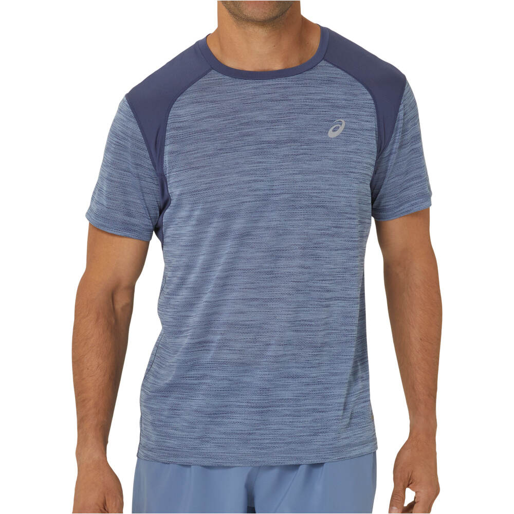 Asics road camiseta técnica manga corta hombre
