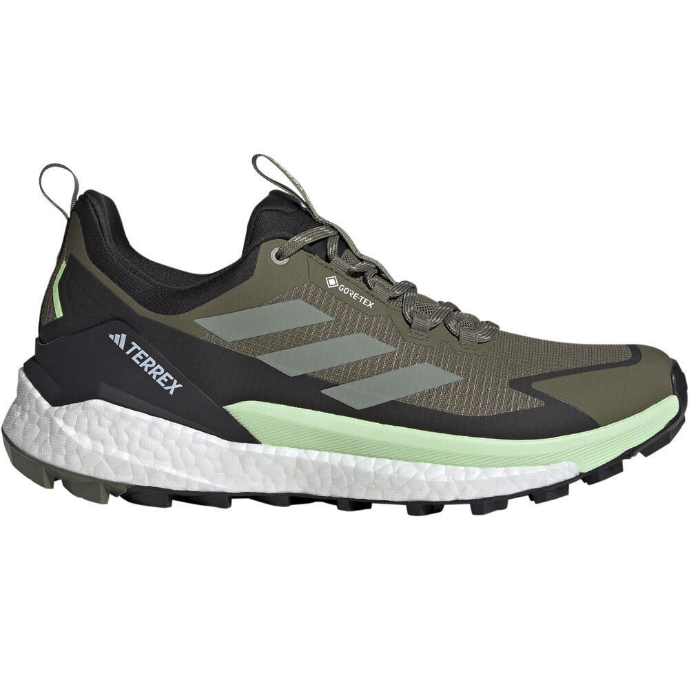 Terrex free hiker 2 low gore-tex zapatilla trekking hombre Verde (40 2/3)